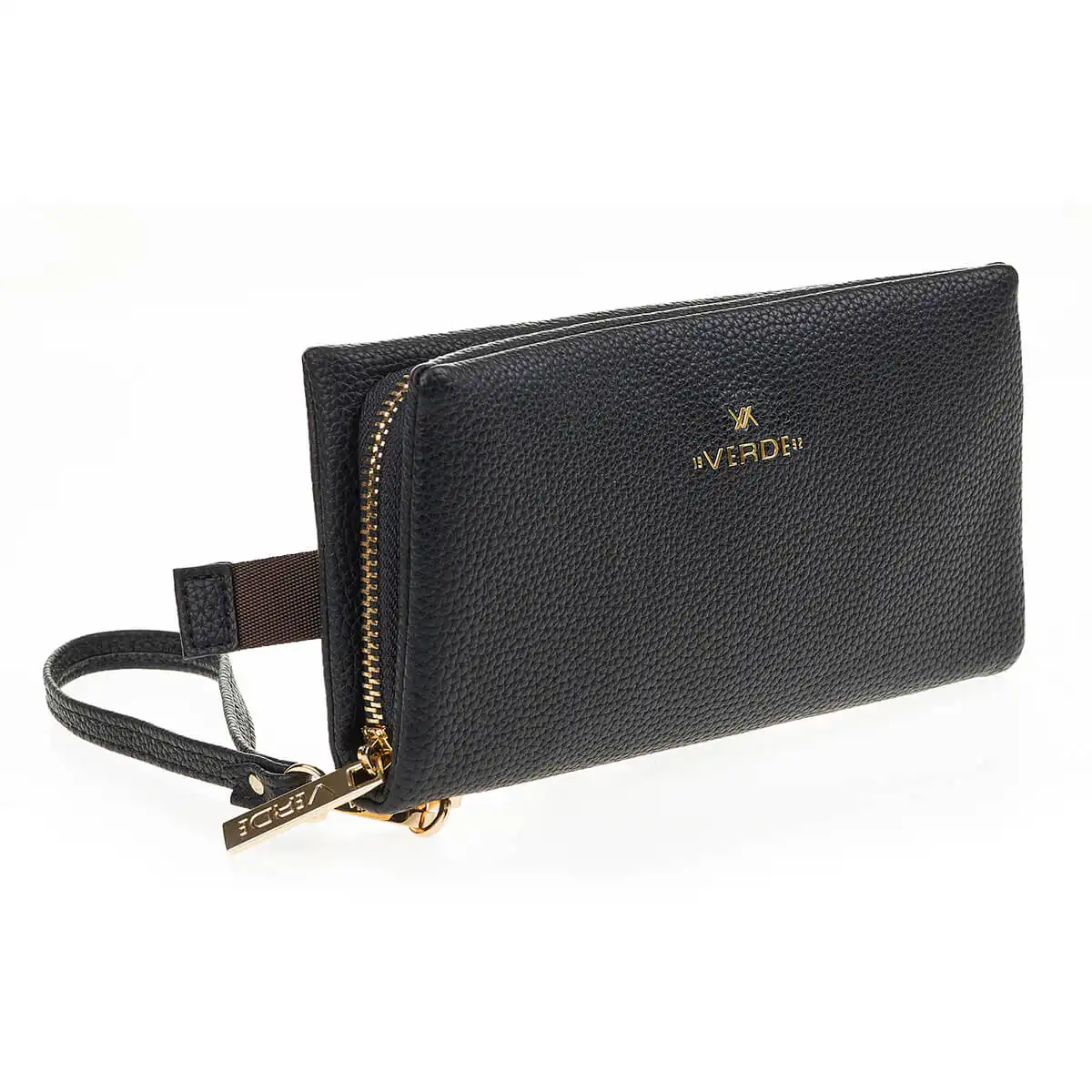 Verde Γυναικείο Πορτοφόλι 18-1393 Μαύρο