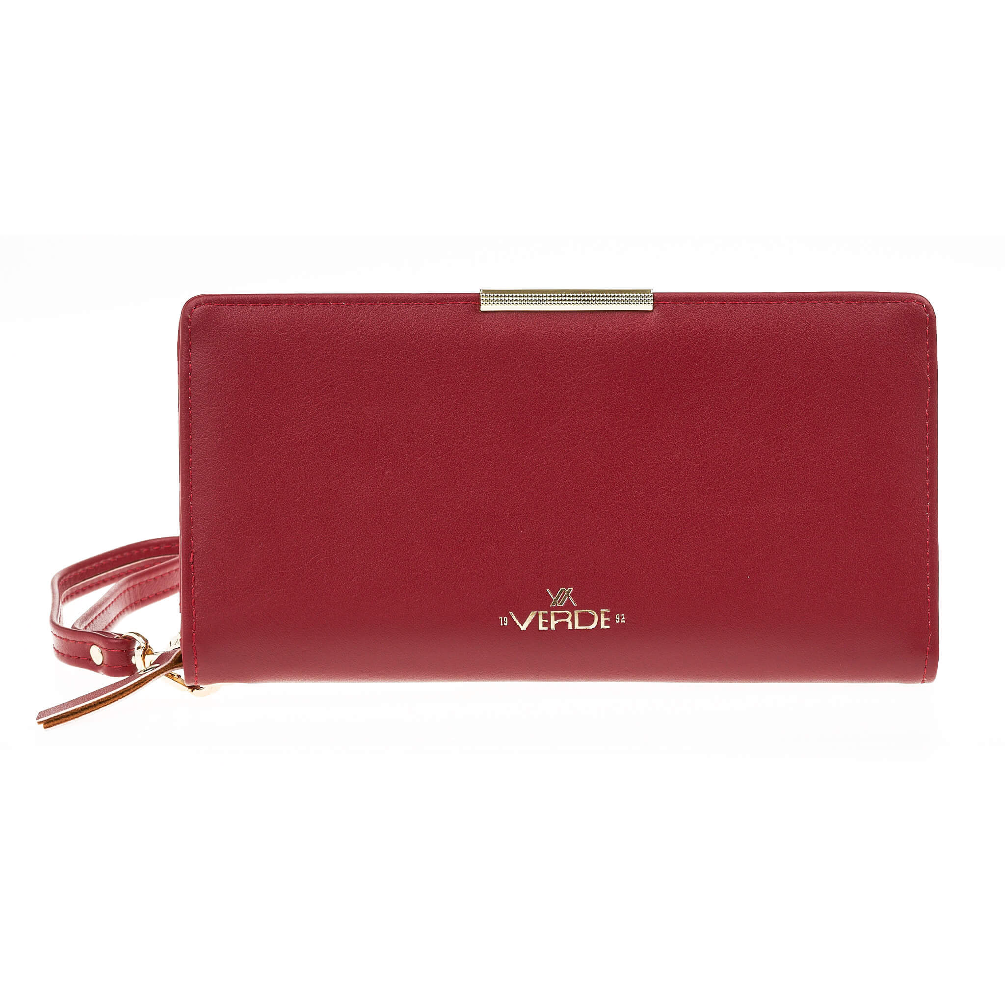 Verde Γυναικείο Πορτοφόλι 18-1395 Κόκκινο