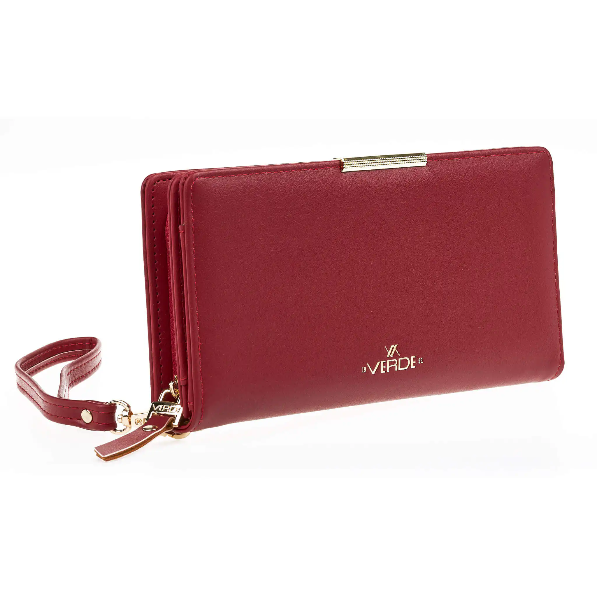 Verde Γυναικείο Πορτοφόλι 18-1395 Κόκκινο