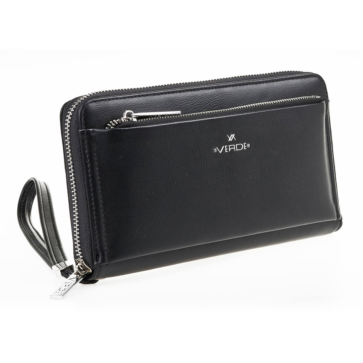 Verde Γυναικείο Πορτοφόλι 18-1400 Μαύρο