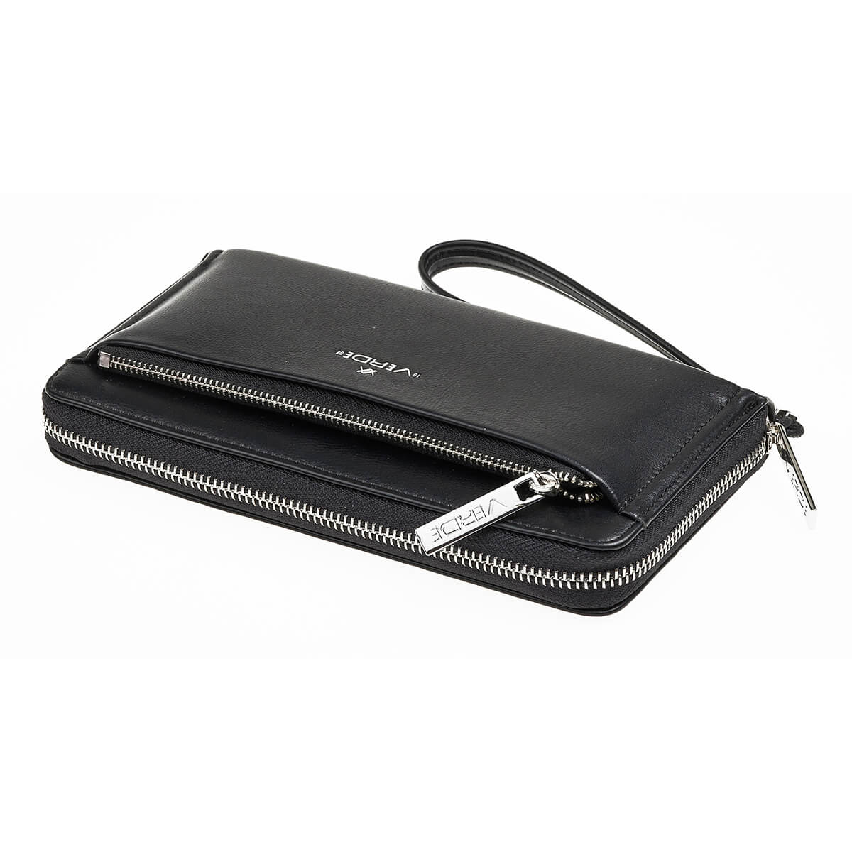 Verde Γυναικείο Πορτοφόλι 18-1400 Μαύρο