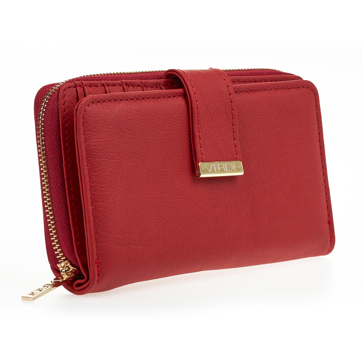 Verde Γυναικείο Πορτοφόλι 18-1402 Κόκκινο