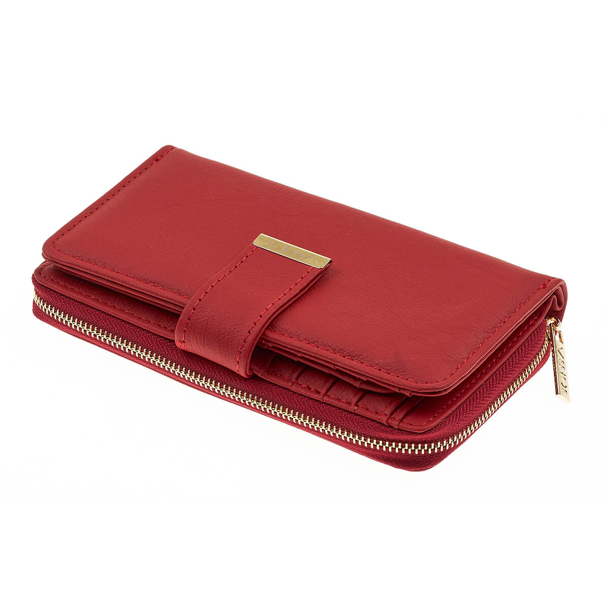 Verde Γυναικείο Πορτοφόλι 18-1402 Κόκκινο