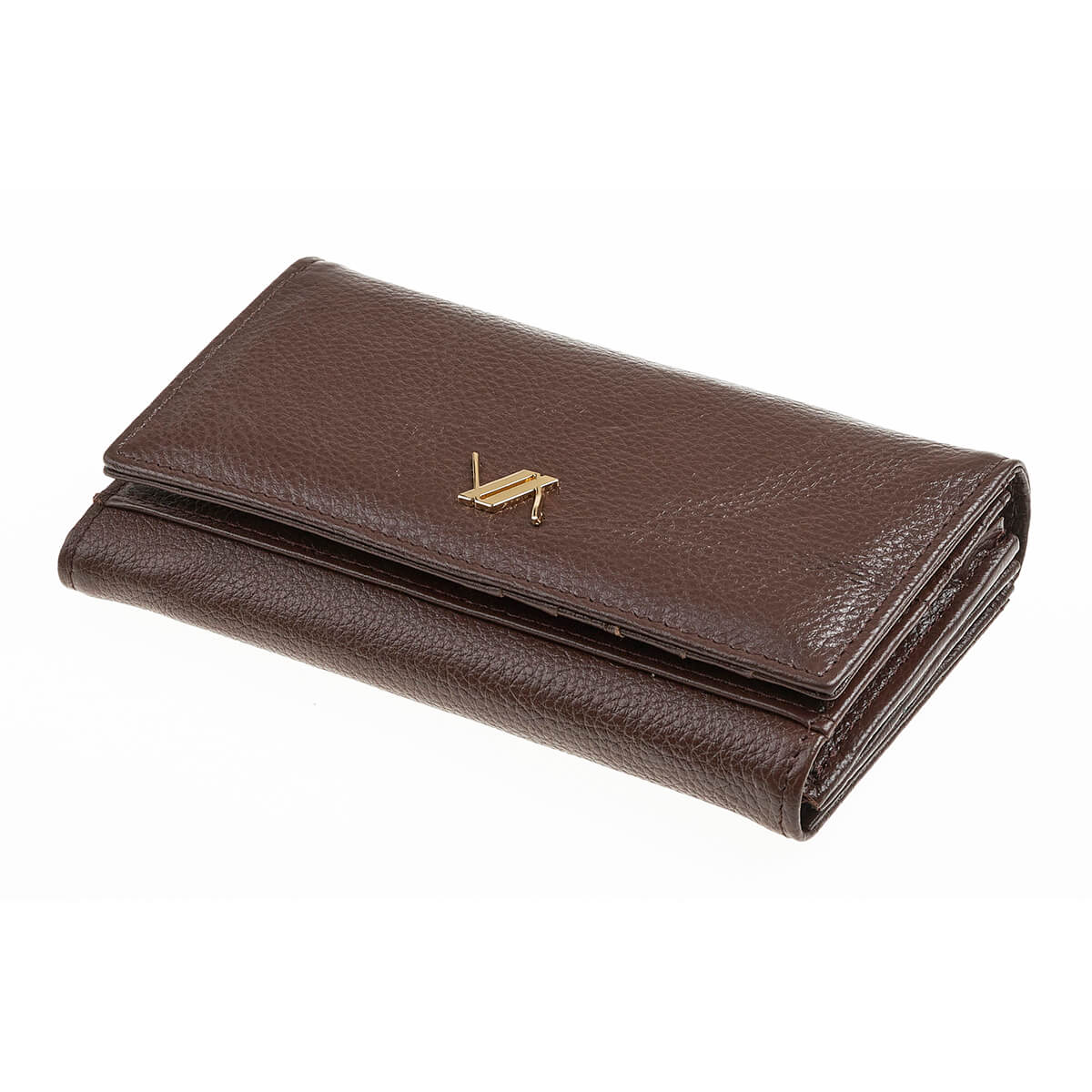 Verde Γυναικείο Πορτοφόλι 18-1403 Δερμάτινο Καφέ