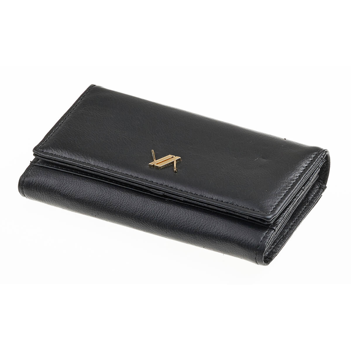 Verde Γυναικείο Πορτοφόλι 18-1403 Δερμάτινο Μαύρο