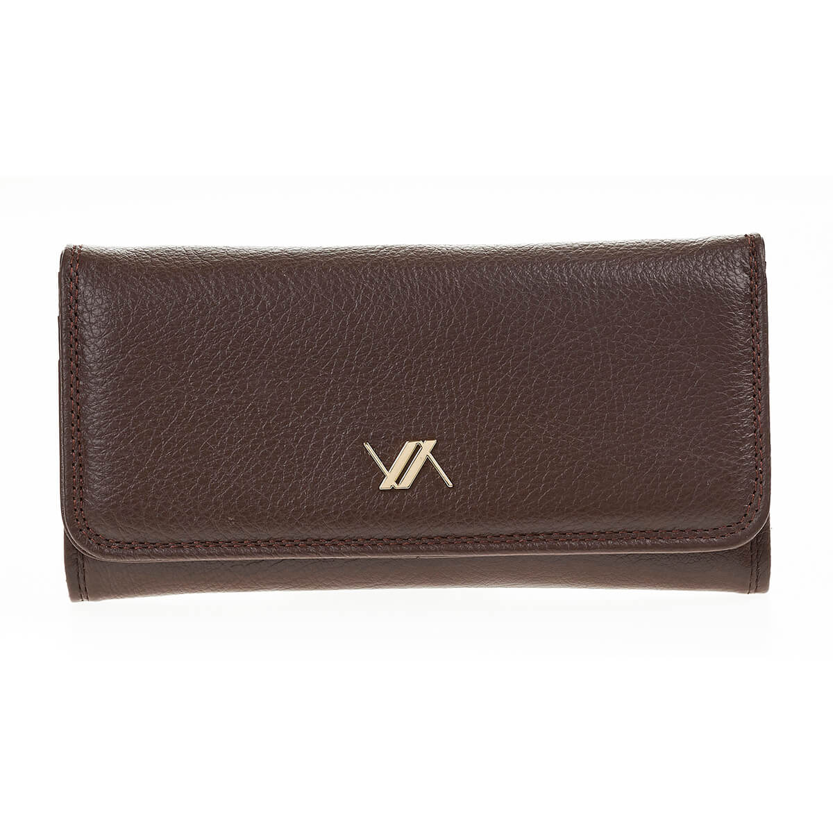 Verde Γυναικείο Πορτοφόλι 18-1404 Δερμάτινο Καφέ