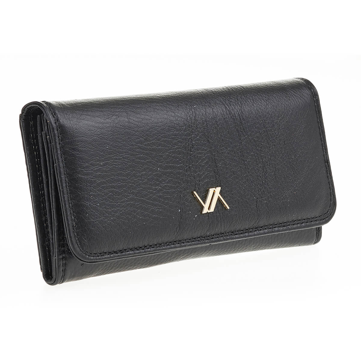 Verde Γυναικείο Πορτοφόλι 18-1404 Δερμάτινο Μαύρο