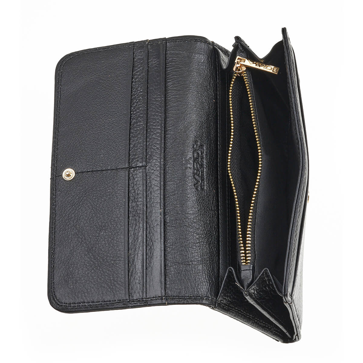 Verde Γυναικείο Πορτοφόλι 18-1404 Δερμάτινο Μαύρο