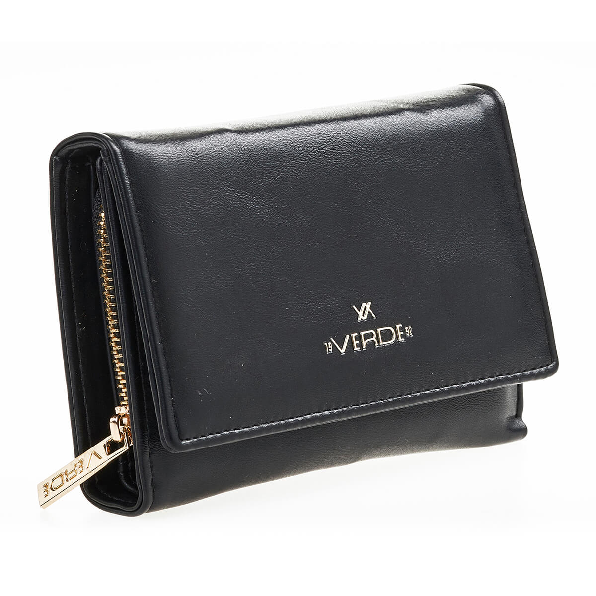 Verde Γυναικείο Πορτοφόλι 18-1405 Μαύρο