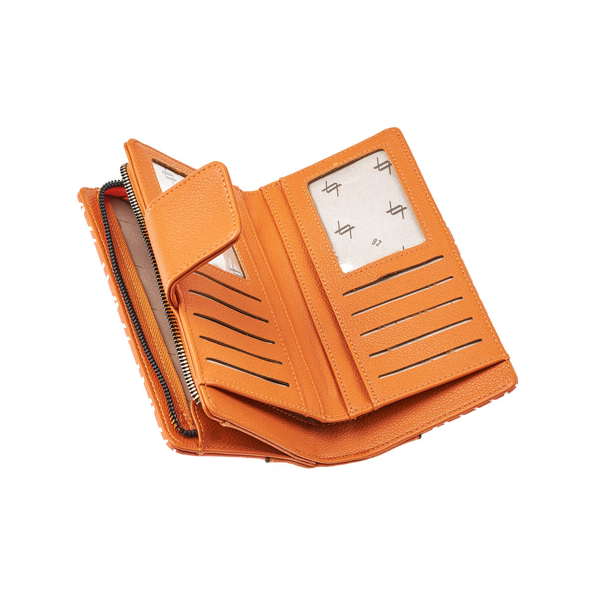 Verde Γυναικείο Πορτοφόλι 18-1416 Πορτοκαλί