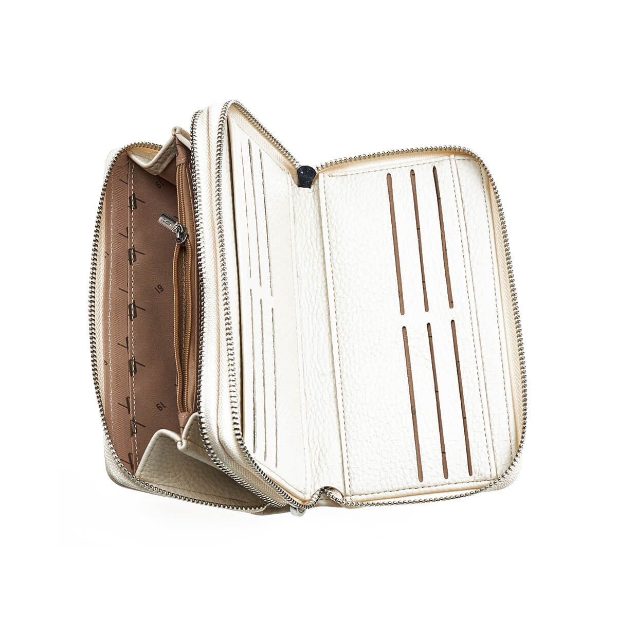 Verde Γυναικείο Πορτοφόλι 18-1428 Εκρού