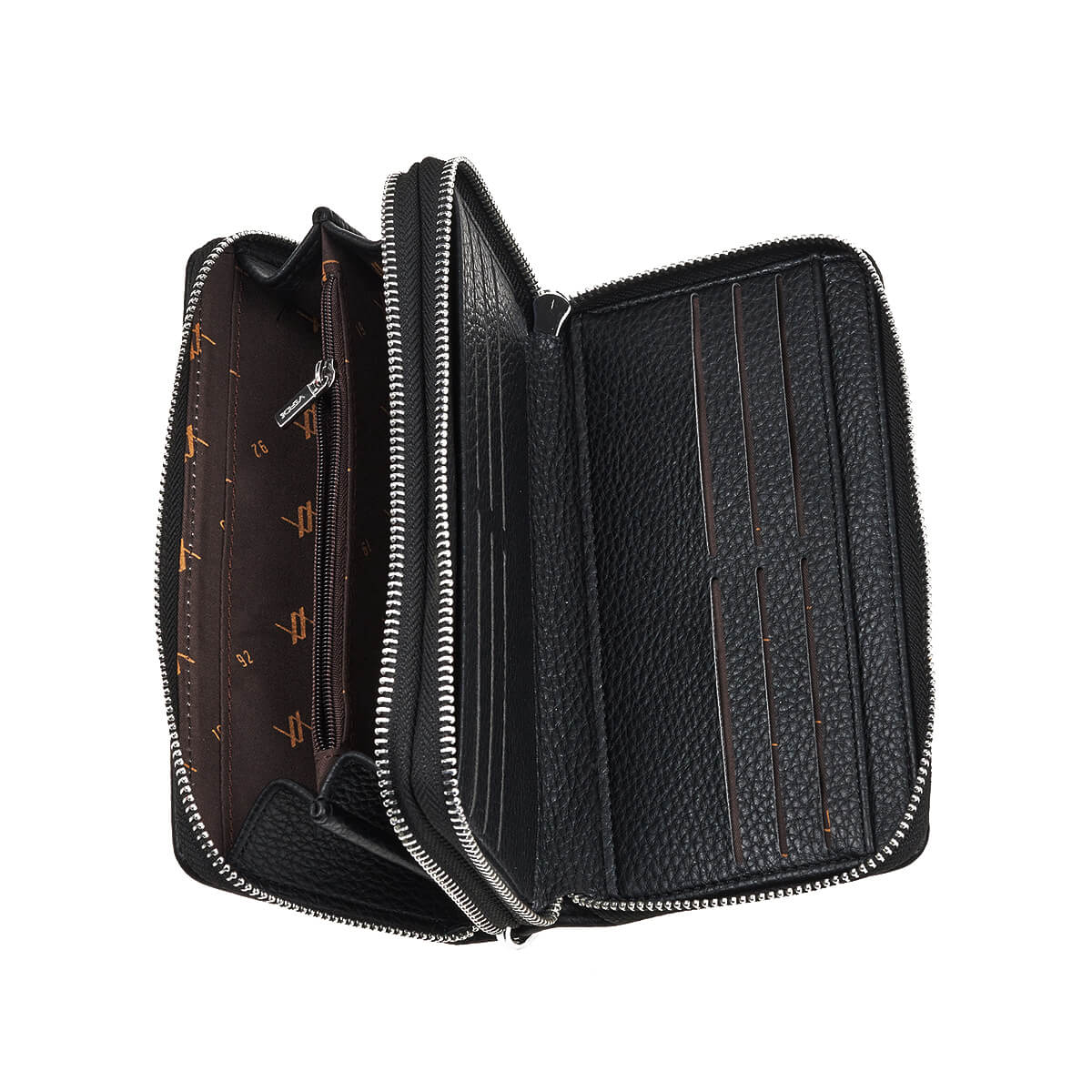 Verde Γυναικείο Πορτοφόλι 18-1428 Μαύρο