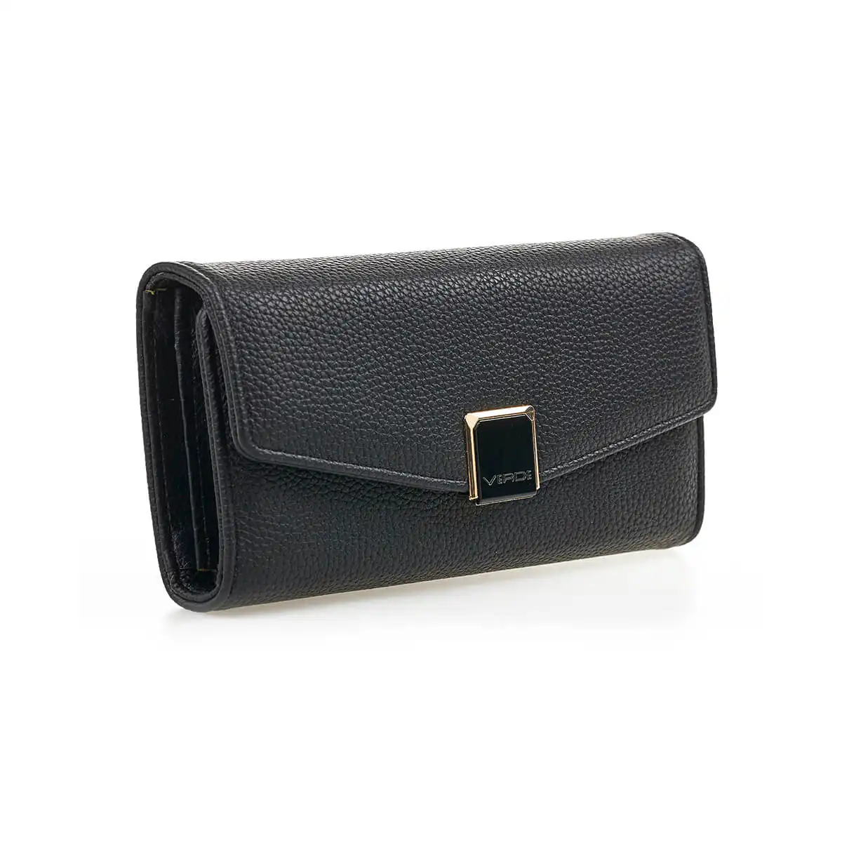 Verde Γυναικείο Πορτοφόλι 18-1432 Μαύρο