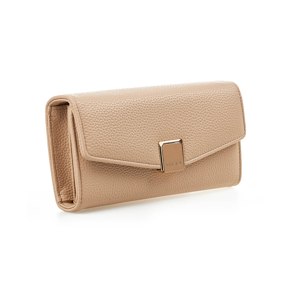 Verde Γυναικείο Πορτοφόλι 18-1432 Μπεζ