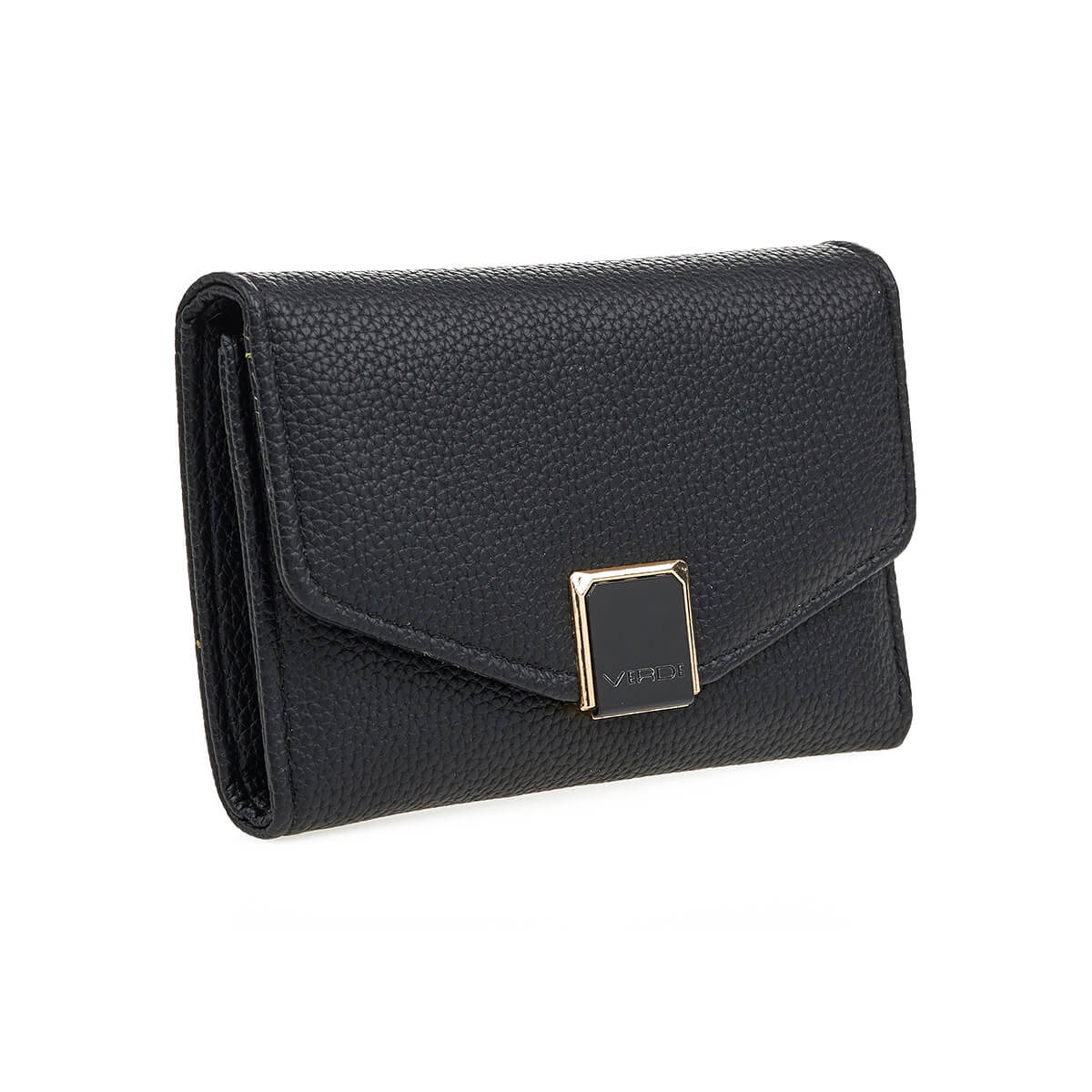 Verde Γυναικείο Πορτοφόλι 18-1433 Μαύρο