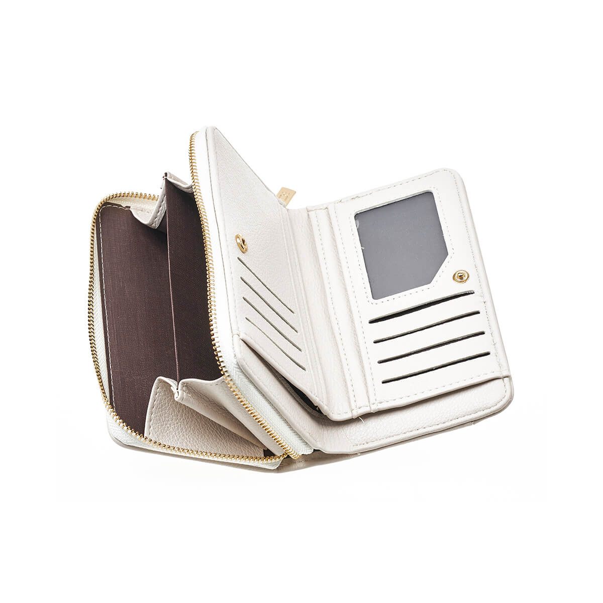 Verde Γυναικείο Πορτοφόλι 18-1437 Εκρού