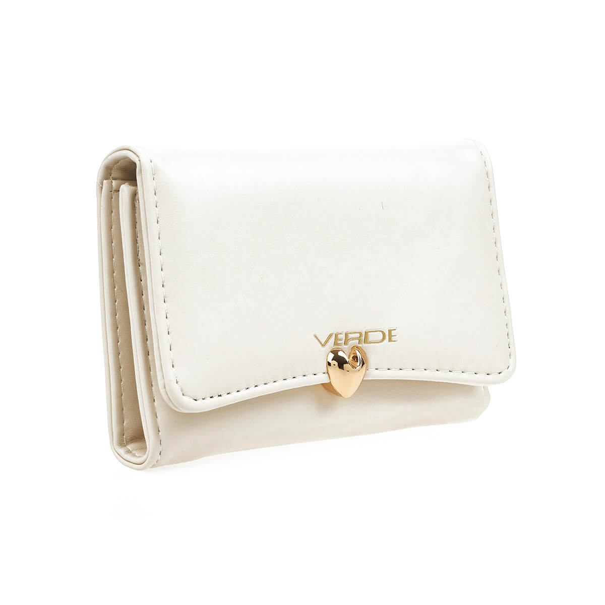 Verde Γυναικείο Πορτοφόλι 18-1439 Εκρού