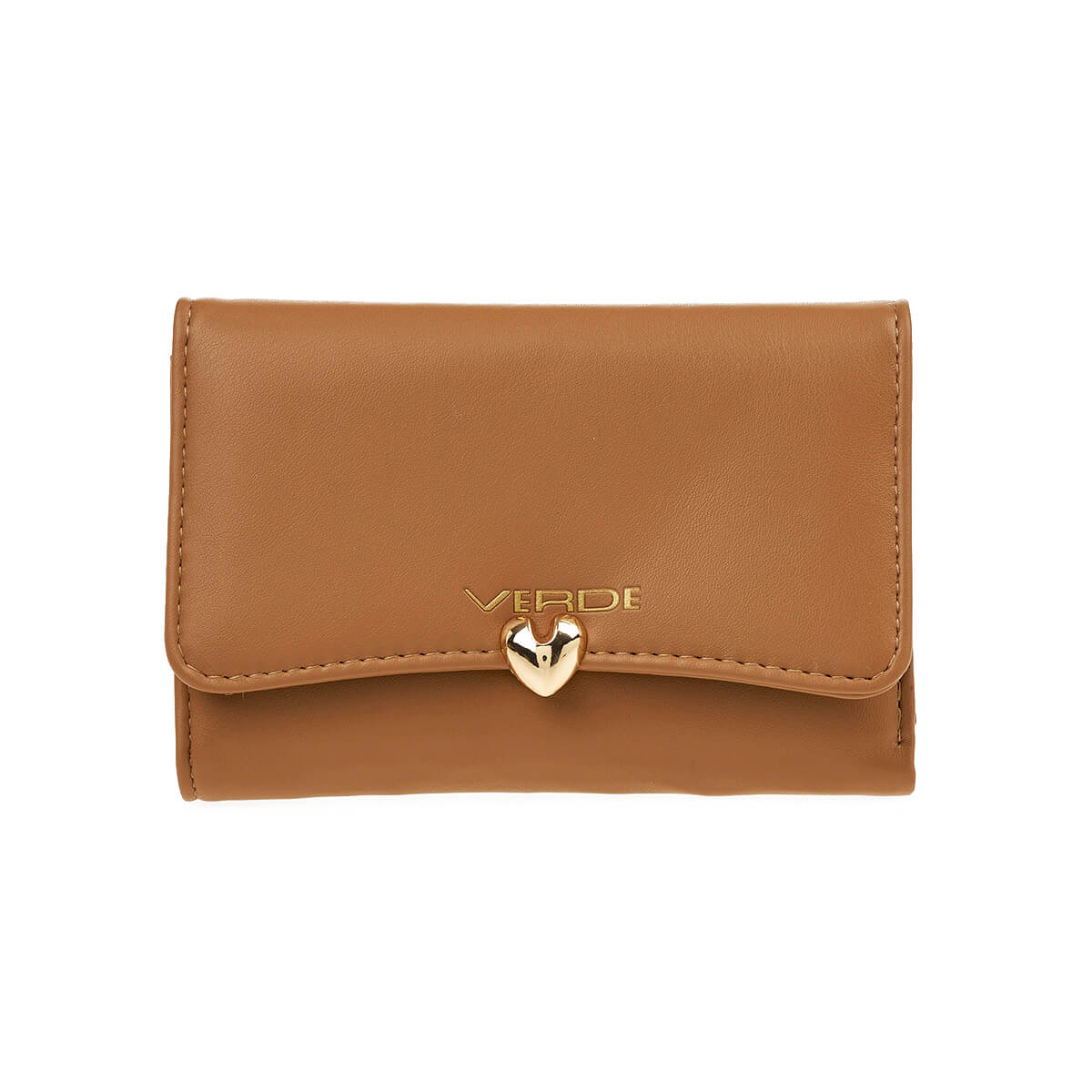 Verde Γυναικείο Πορτοφόλι 18-1439 Καμηλό