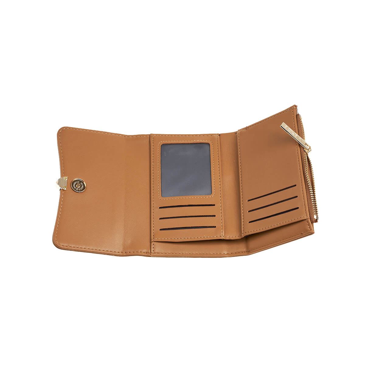 Verde Γυναικείο Πορτοφόλι 18-1439 Καμηλό