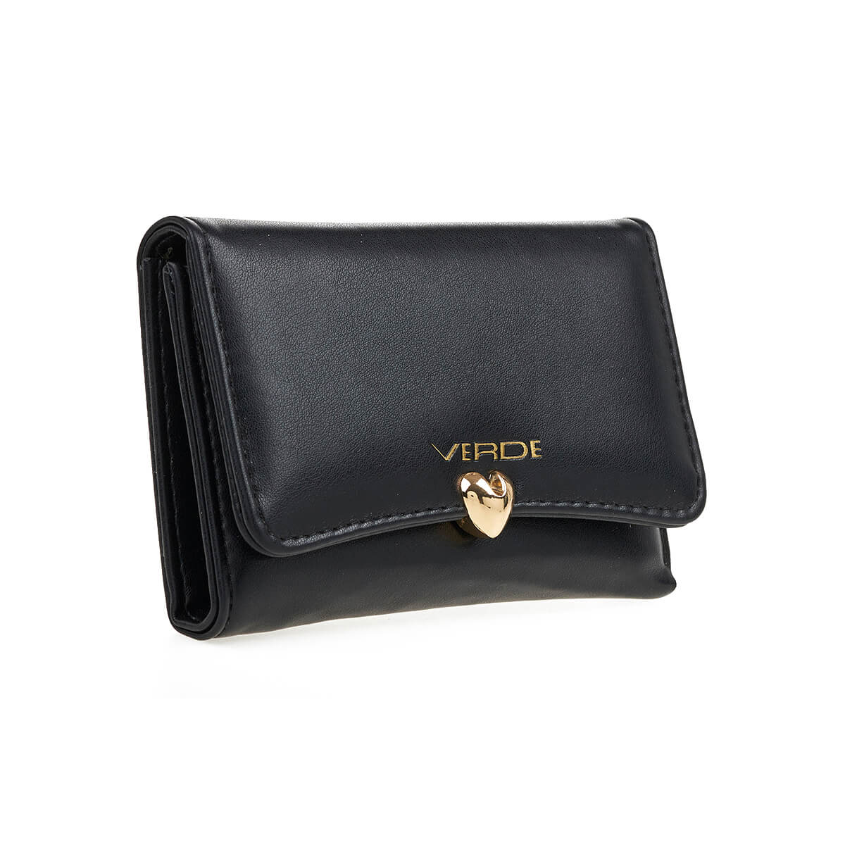 Verde Γυναικείο Πορτοφόλι 18-1439 Μαύρο
