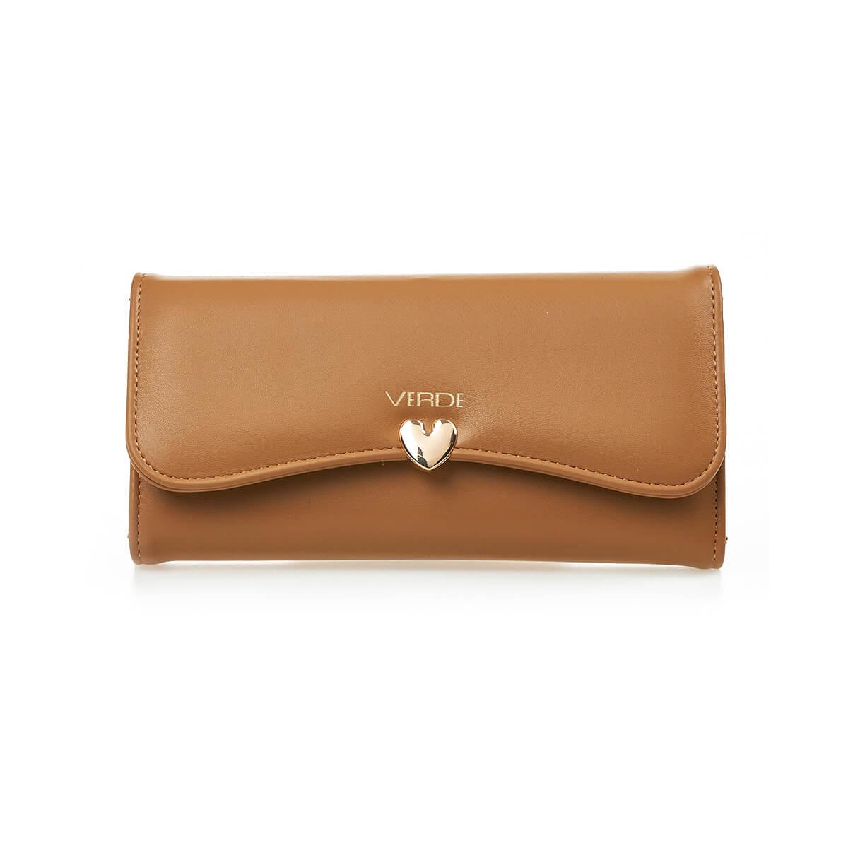 Verde Γυναικείο Πορτοφόλι 18-1440 Καμηλό