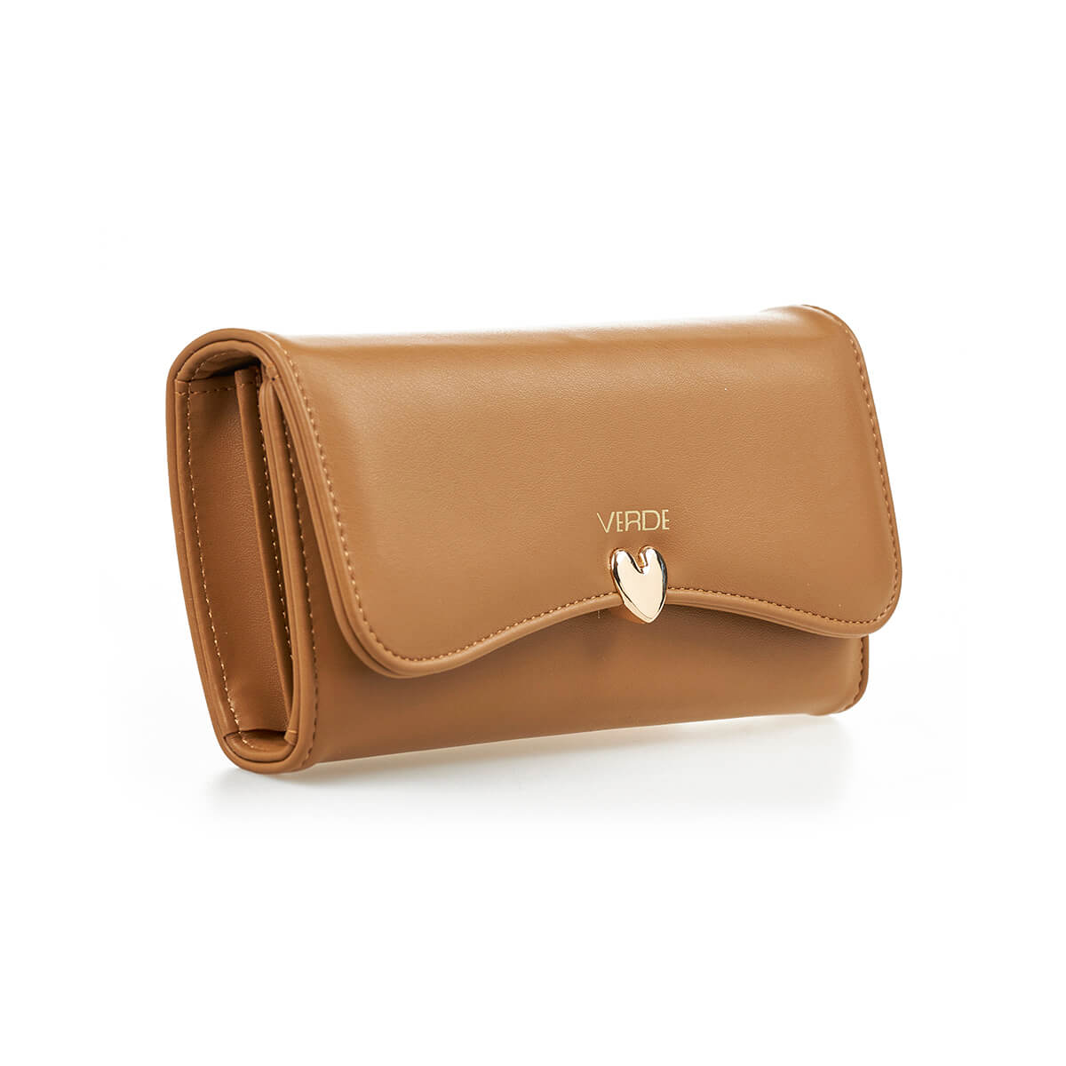 Verde Γυναικείο Πορτοφόλι 18-1440 Καμηλό