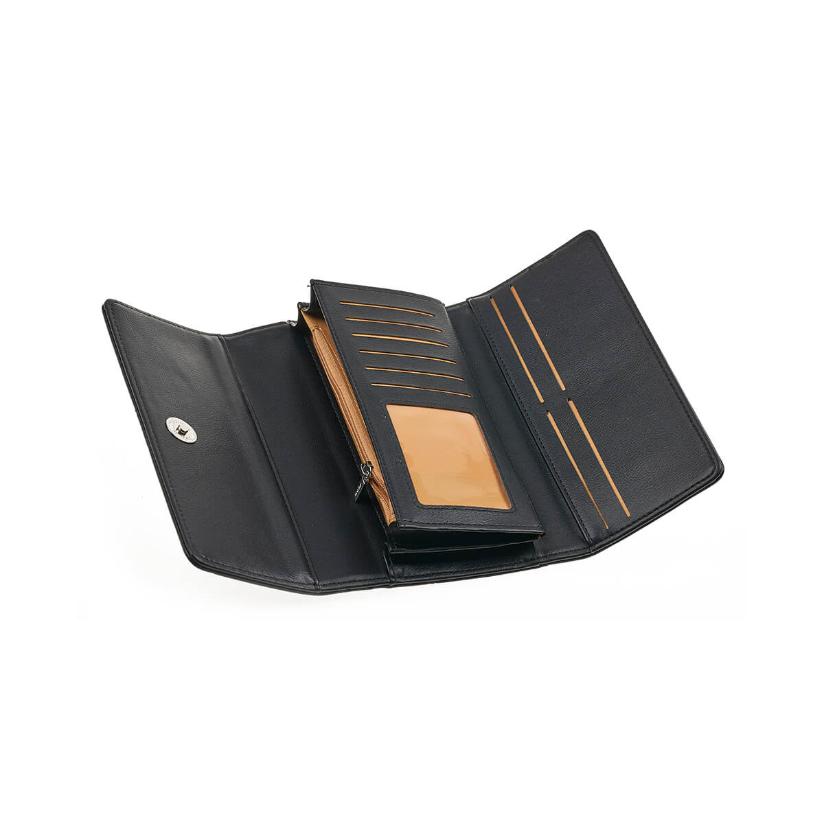 Verde Γυναικείο Πορτοφόλι 18-1441 Μαύρο