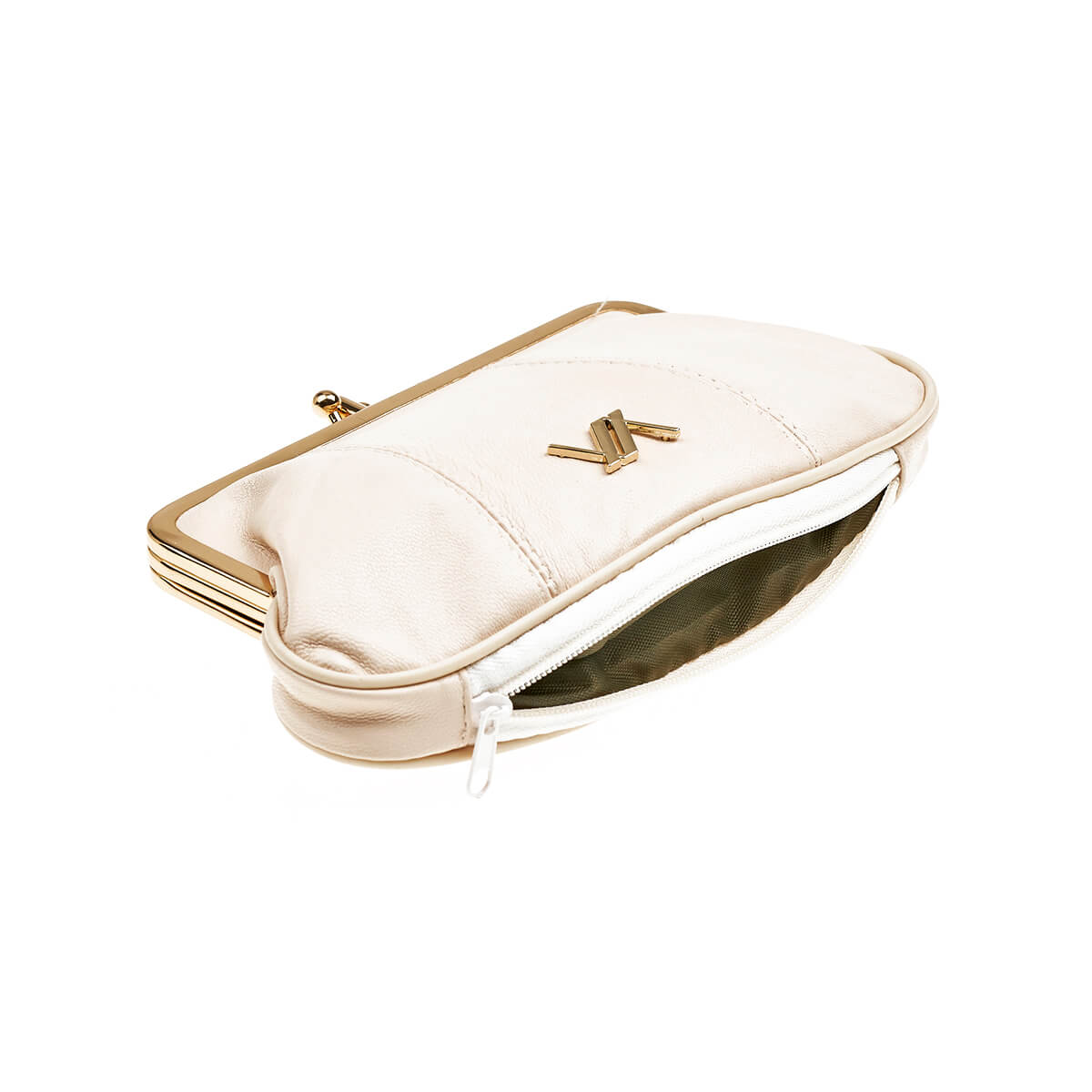 Verde Γυναικείο Πορτοφόλι 18-1444 απο Δέρμα Μπεζ