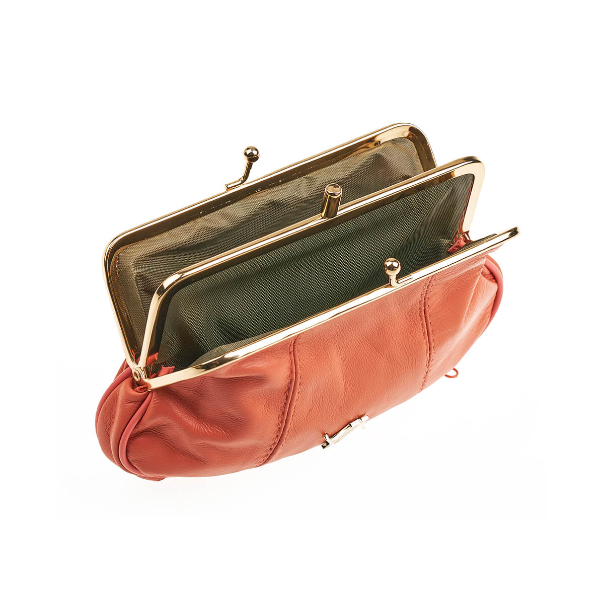 Verde Γυναικείο Πορτοφόλι 18-1444 απο Δέρμα Πορτοκαλί