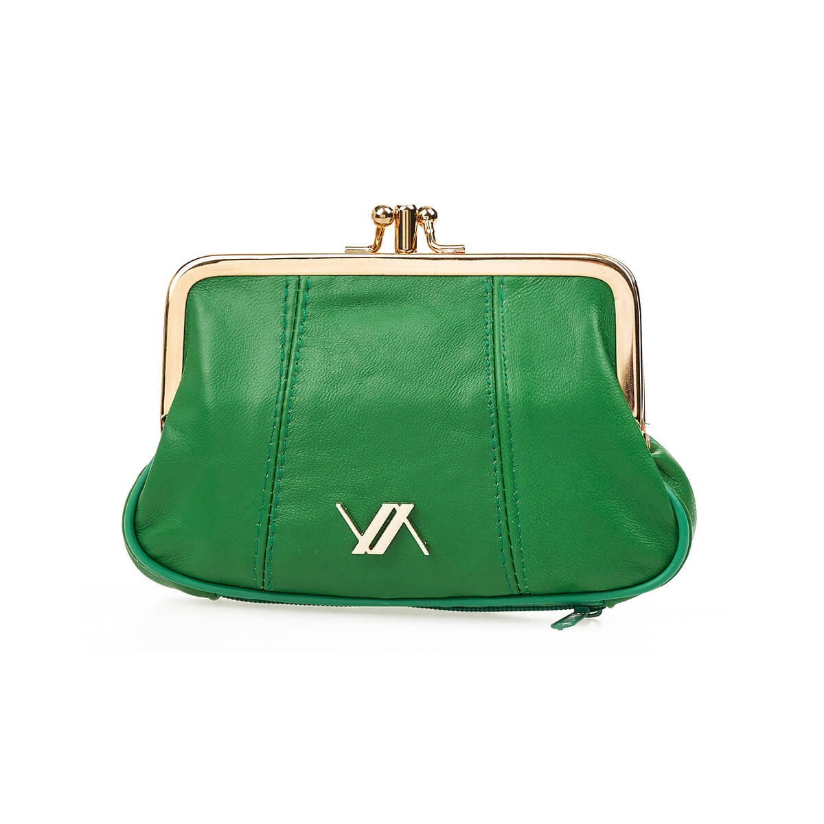 Verde Γυναικείο Πορτοφόλι 18-1445 απο Δέρμα Πράσινο