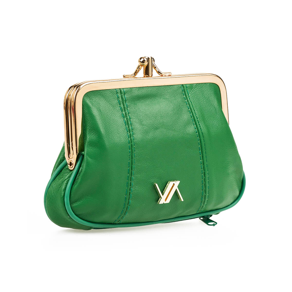 Verde Γυναικείο Πορτοφόλι 18-1445 απο Δέρμα Πράσινο