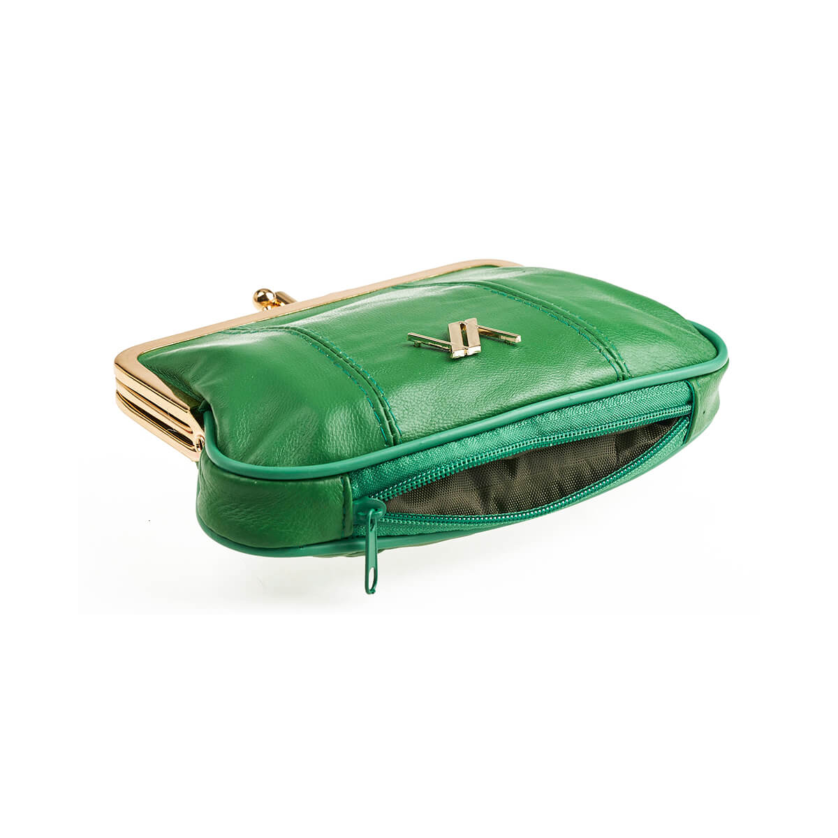 Verde Γυναικείο Πορτοφόλι 18-1445 απο Δέρμα Πράσινο
