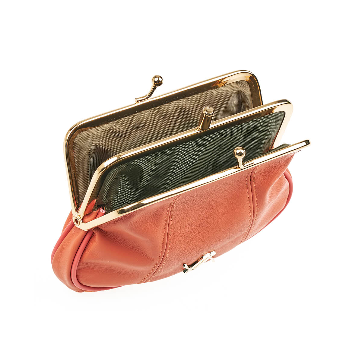 Verde Γυναικείο Πορτοφόλι 18-1445 απο Δέρμα Πορτοκαλί