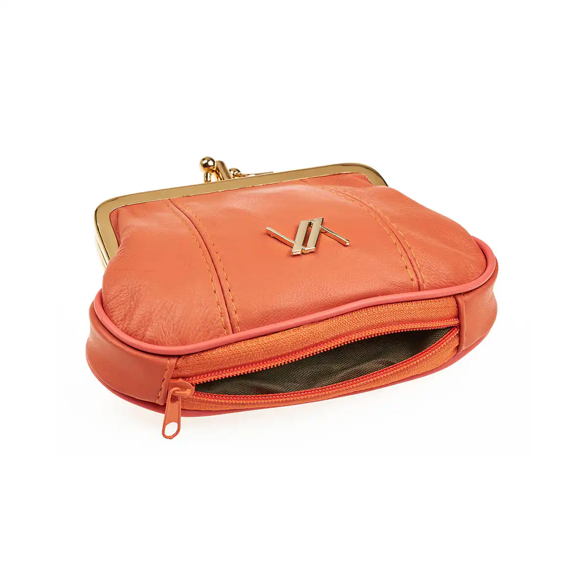 Verde Γυναικείο Πορτοφόλι 18-1446 απο Δέρμα Πορτοκαλί