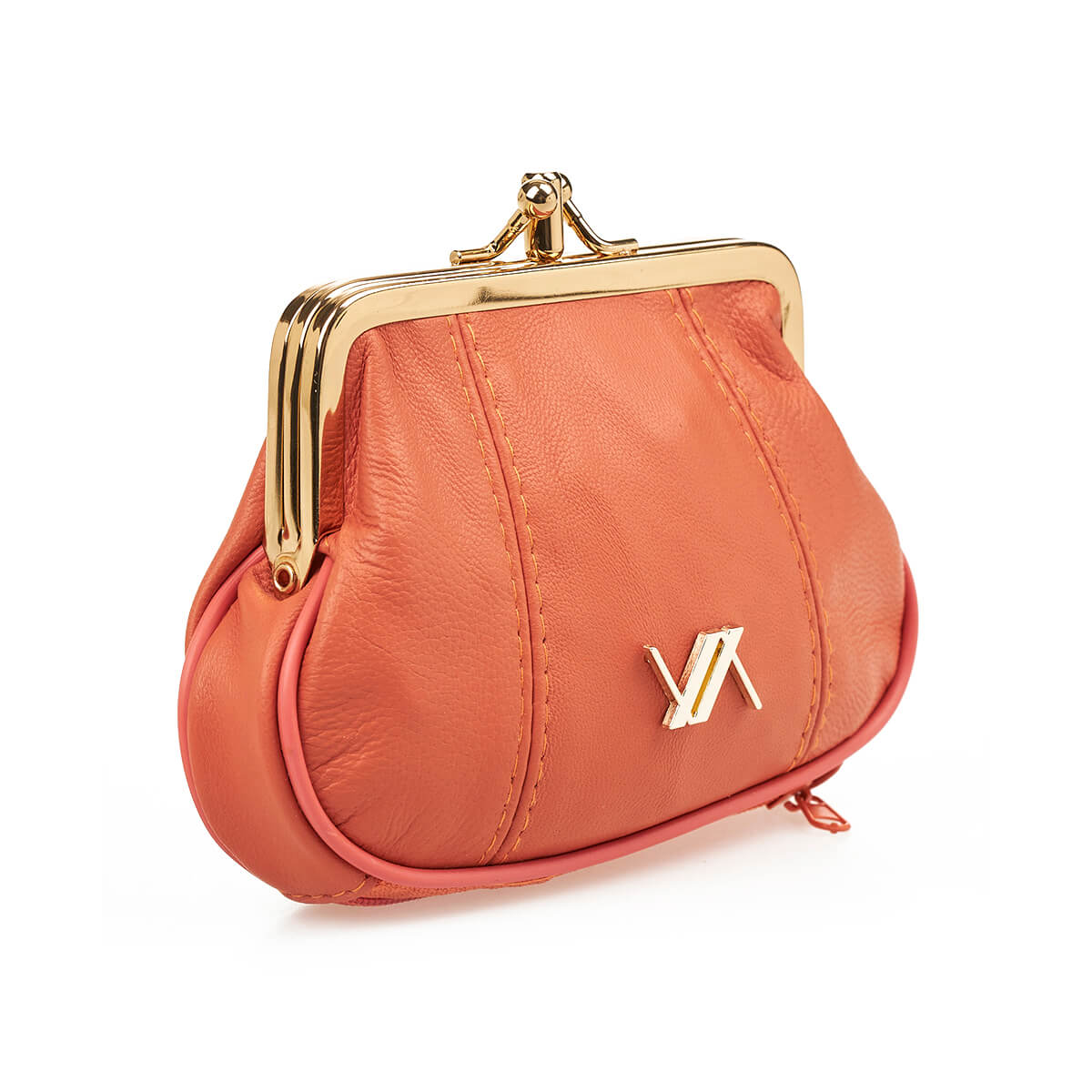 Verde Γυναικείο Πορτοφόλι 18-1446 απο Δέρμα Πορτοκαλί