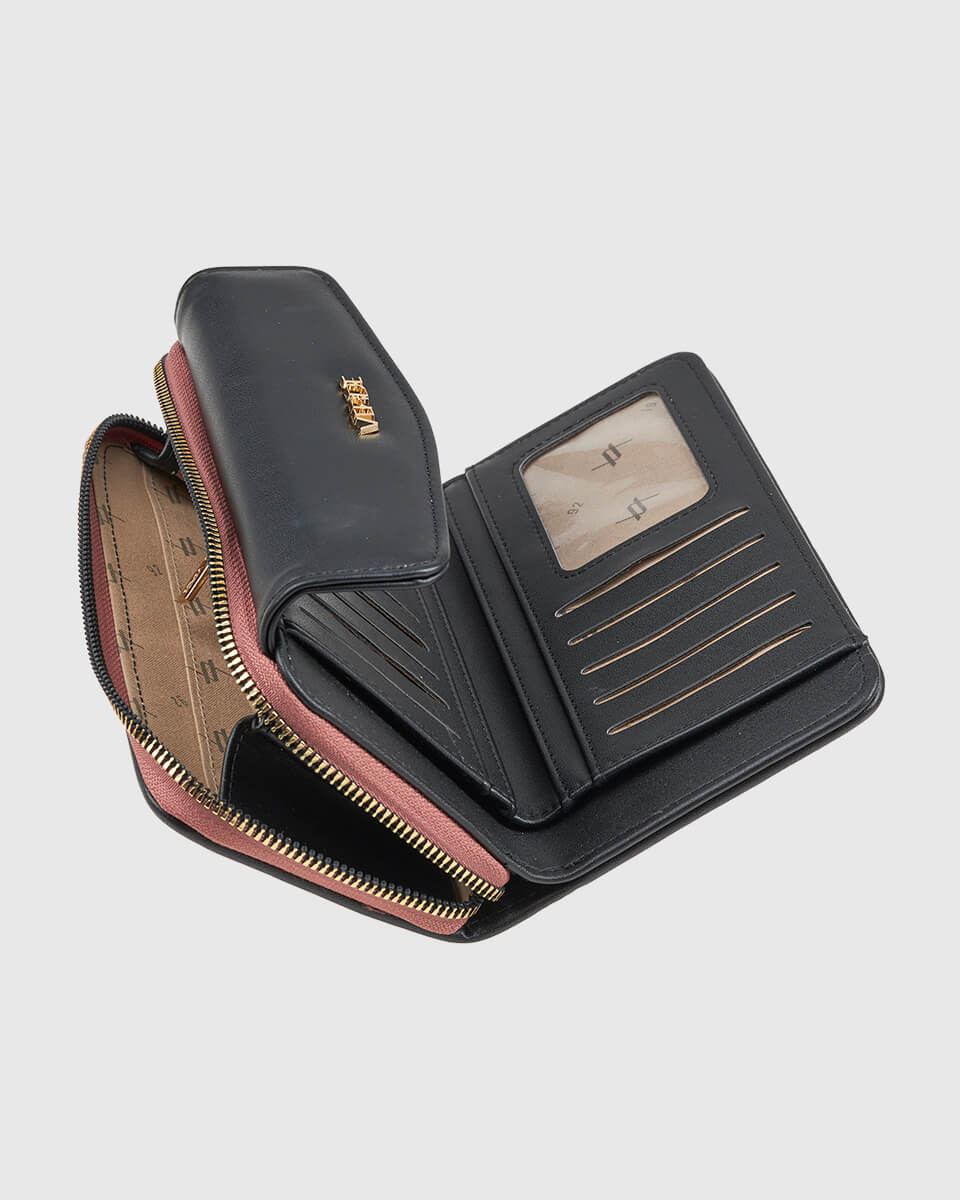 VERDE ΓΥΝΑΙΚΕΙΟ ΠΟΡΤΟΦΟΛΙ 18-1522 ΣΚΟΥΡΟ ΡΟΖ