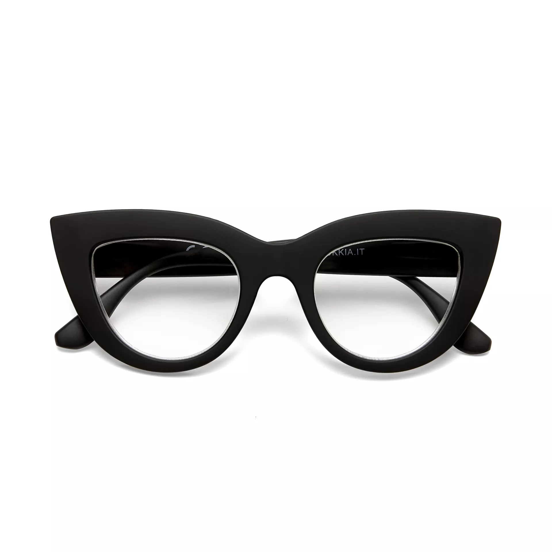 Γυαλιά διαβάσματος πρεσβυωπίας okkia Claudia Big Cat Eye – Black