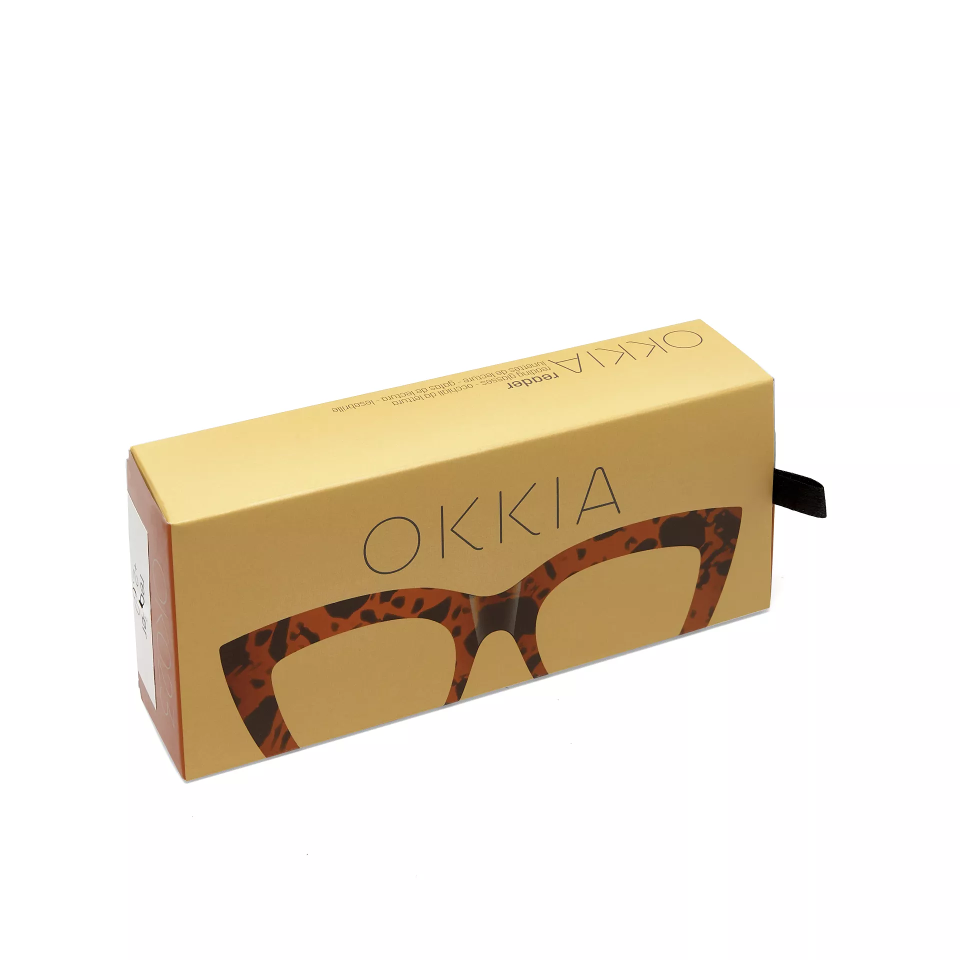 Γυαλιά διαβάσματος πρεσβυωπίας okkia Claudia Big Cat Eye- Tortoise