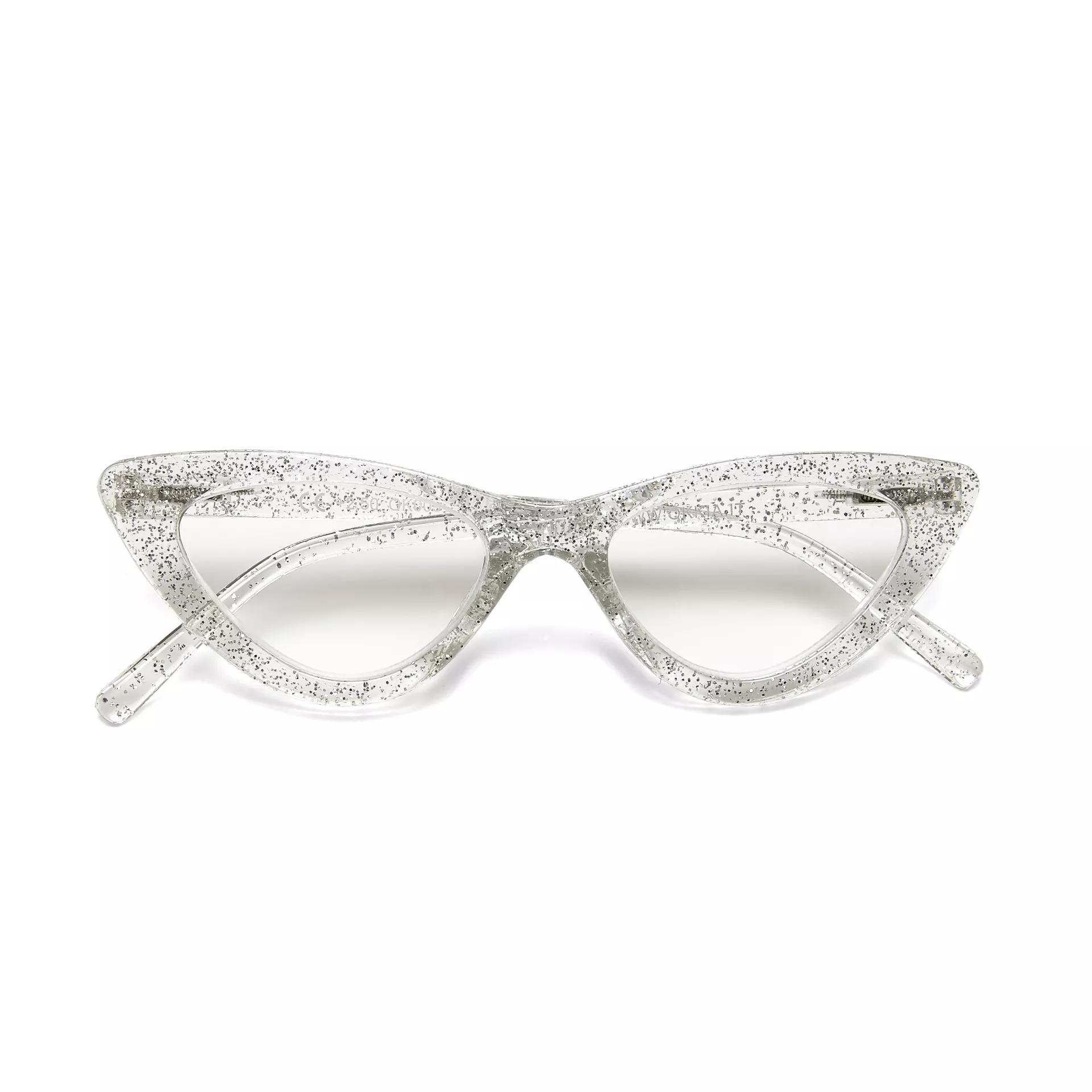 Γυαλιά διαβάσματος πρεσβυωπίας okkia Adriana Small Cat Eye – Silver glitter