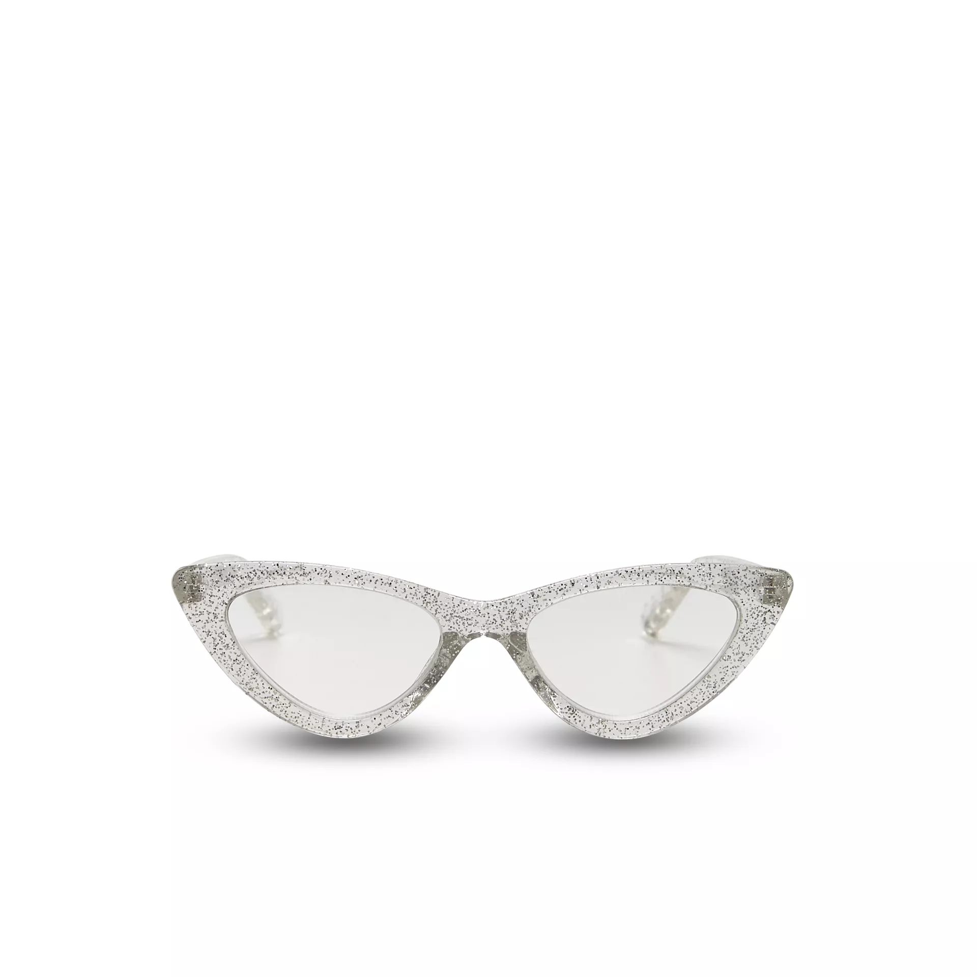 Γυαλιά διαβάσματος πρεσβυωπίας okkia Adriana Small Cat Eye – Silver glitter