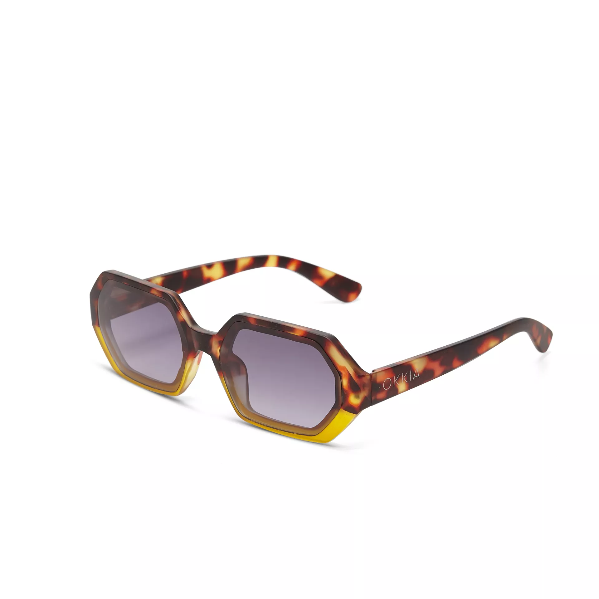 Okkia Γυναικεία γυαλιά Andrea - Havana yellow