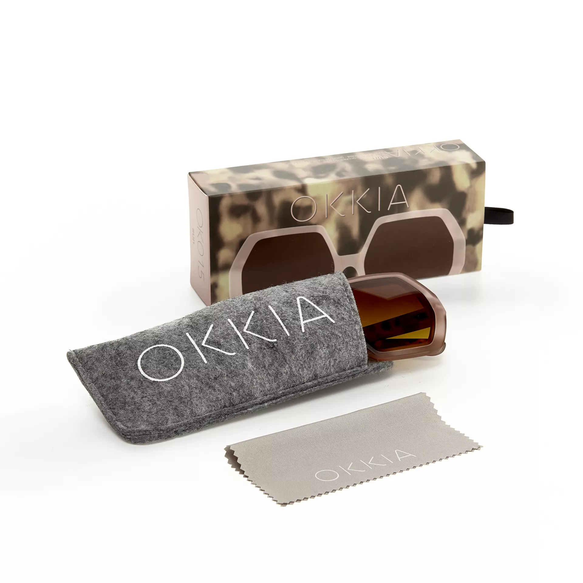 Okkia γυαλιά ηλίου Emma - Pink Havana