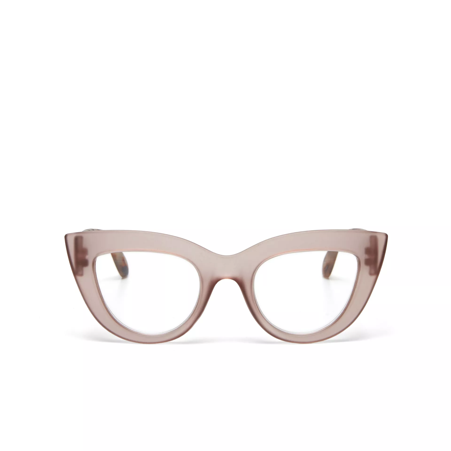 Γυαλιά διαβάσματος πρεσβυωπίας okkia Claudia Big Cat Eye - Pink Havana