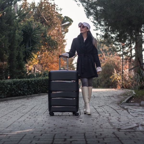 Βαλίτσα trolley Cardinal (PP) μεγάλη 2014/70cm μαύρο