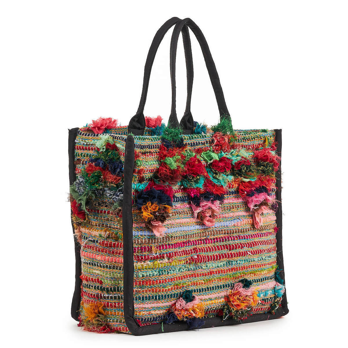 Verde Γυναικεία Τσάντα Θαλάσσης 14-0169 Βισκόζη Πολύχρωμο Verde Γυναικεία Τσάντα Θαλάσσης 14-0169 Βισκόζη Πολύχρωμο