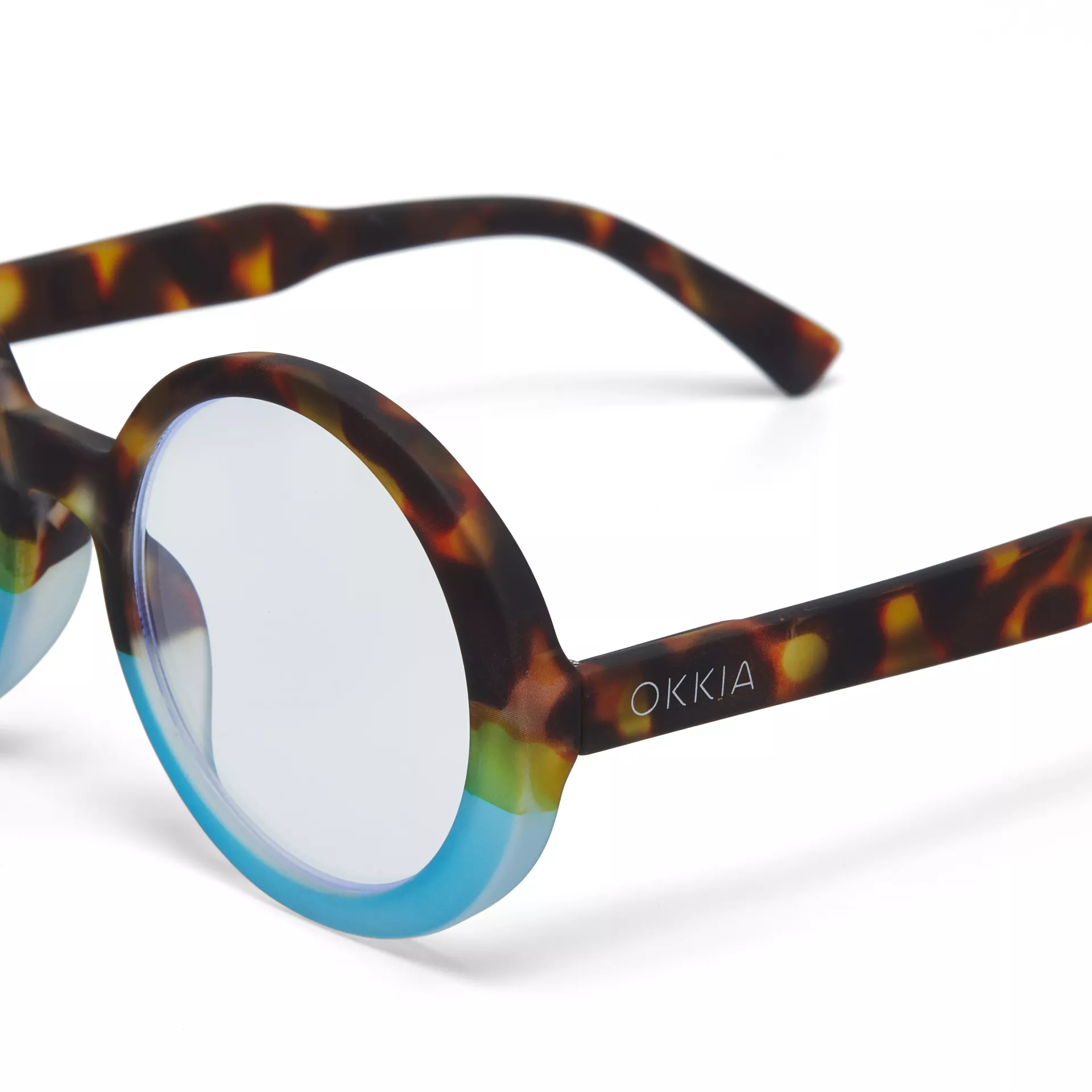 Γυαλιά διαβάσματος πρεσβυωπίας okkia Laura - Havana and blue