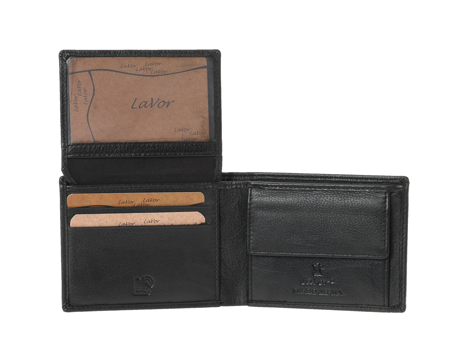 Ανδρικό Δερμάτινο Πορτοφόλι Lavor 2100 Μαύρο Ανδρικό Δερμάτινο Πορτοφόλι Lavor 2100 Μαύρο