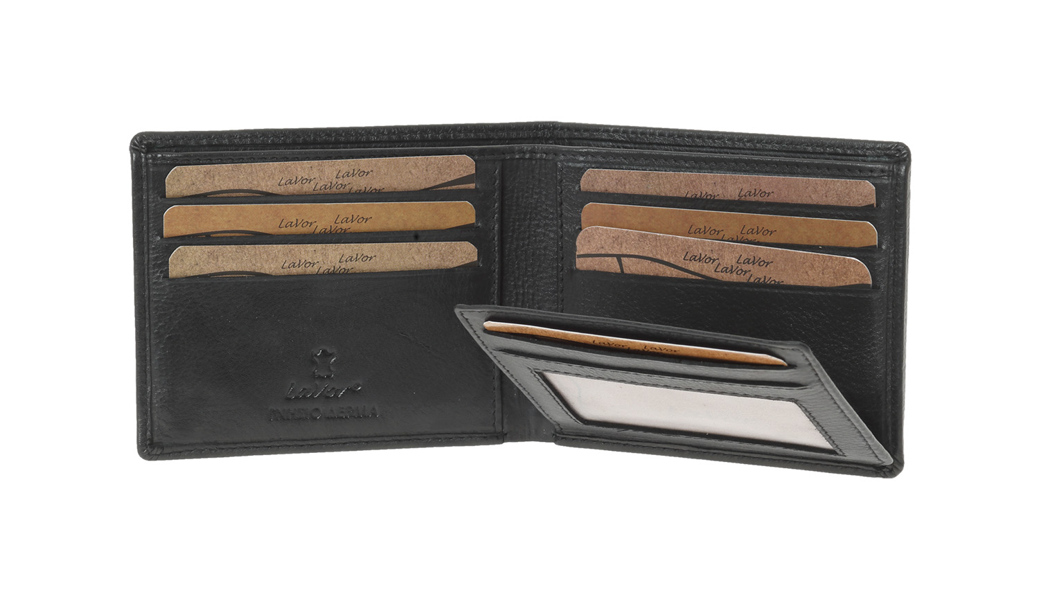 Ανδρικό Δερμάτινο Πορτοφόλι Lavor 2124 Μαύρο Ανδρικό Δερμάτινο Πορτοφόλι Lavor 2124 Μαύρο