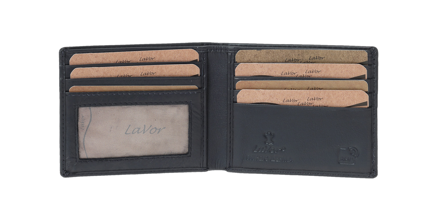 Ανδρικό Δερμάτινο Πορτοφόλι Lavor 2125 Μπλε