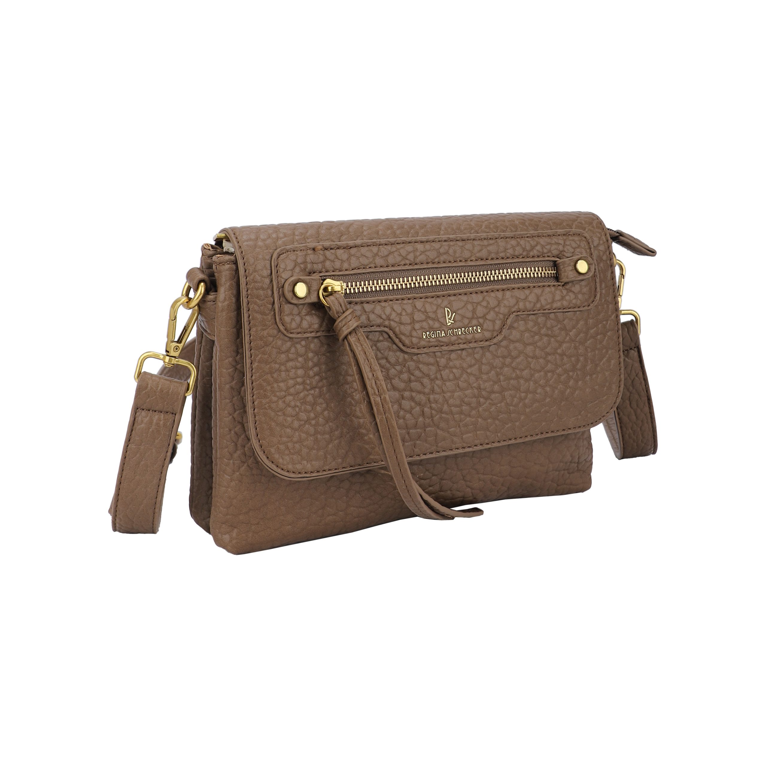 Γυναικεία Τσάντα Ώμου Χιαστί Regina Schrecker RS 4330 Μαύρο